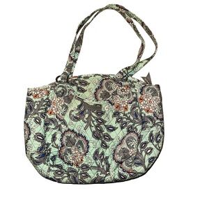 Vera Bradley Fan Flower Tote Bag